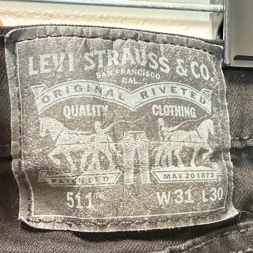 Levi's Jeans - Black Denim - Men's - 511 Jeans - Picture 2 of 16